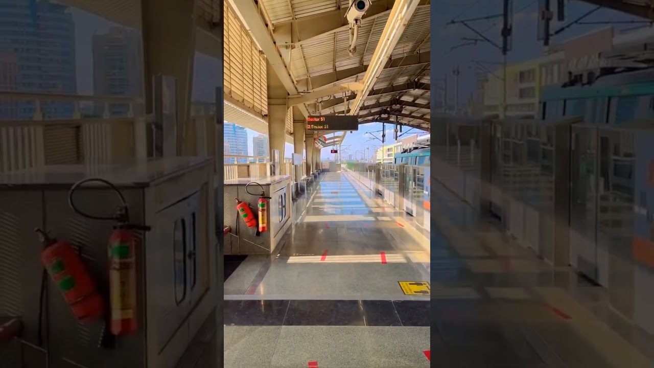 noida#sector 51#metro station#
