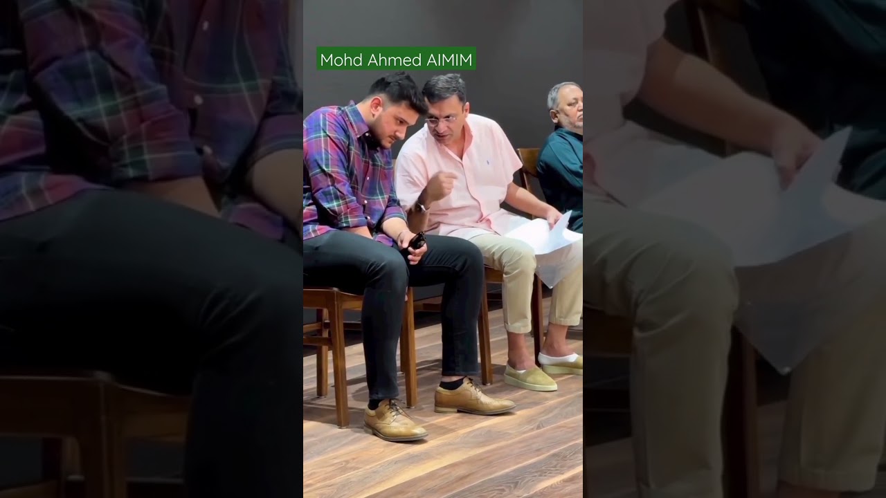 Akbaruddin Owaisi Sahab his son Dr Nooruddin Owaisi Sahab Today at live. #akbaruddinowaisi #aimim