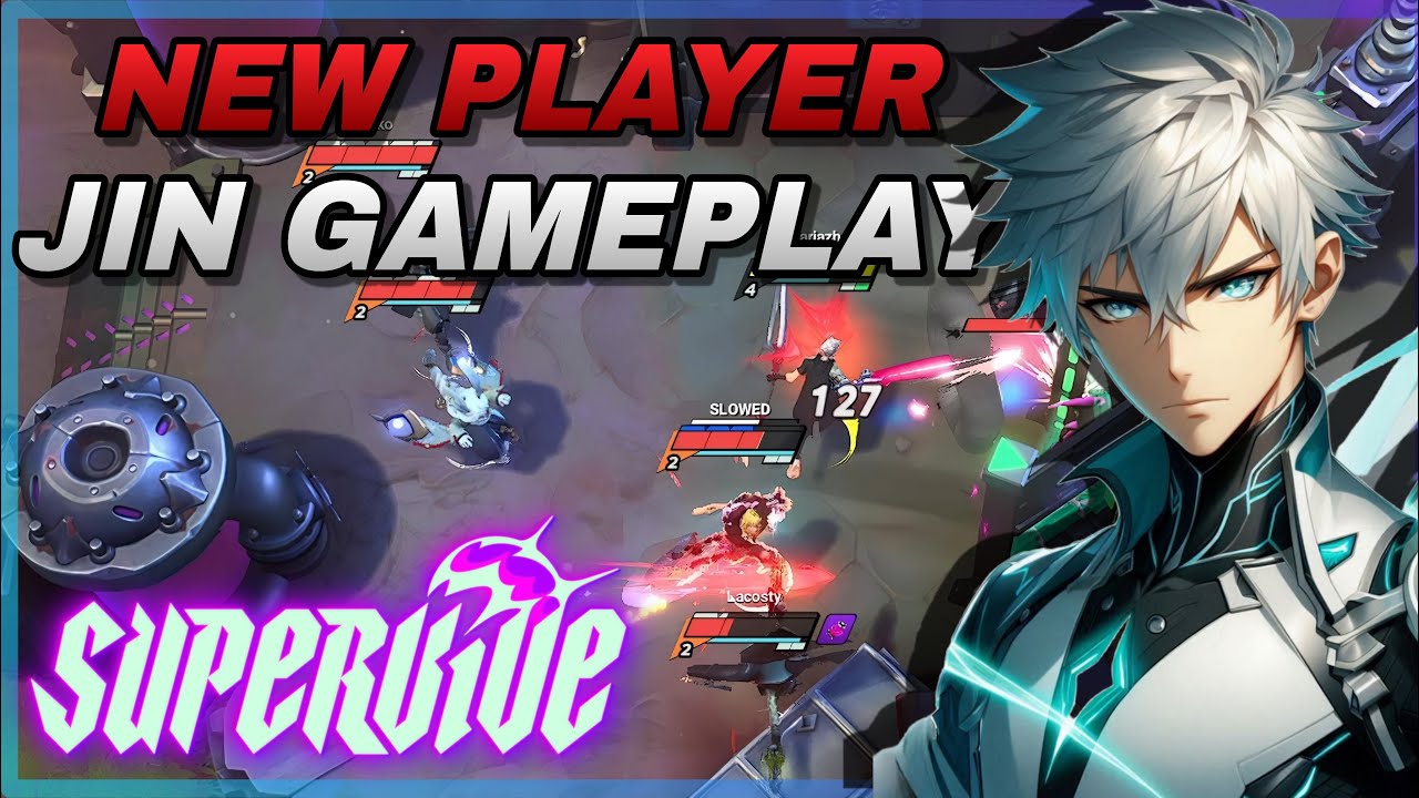 This new game is SUPER FUN! 🔥 Jin, The Assassin Gameplay ⚔️ | SUPERVIVE