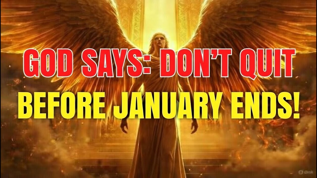 GOD SAYS: The Delay Was Protection – Your Breakthrough Hits End of January 2026! ⏳✨