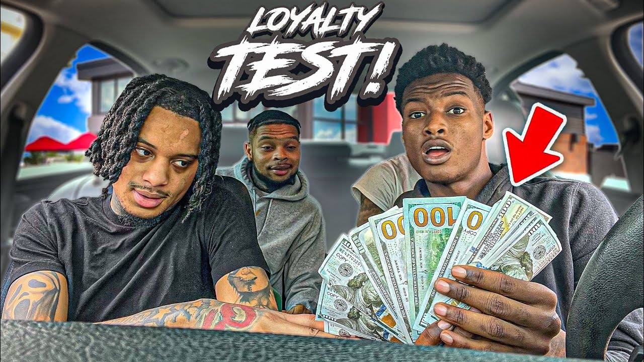TESTING MY FRIENDS LOYALTY ( I LEFT $10,000 IN THE CAR ) SMH !!!😱