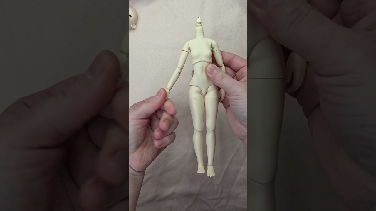 Unboxing the original Obitsu 24 body 🤍 #obitsu24 #bodyobitsu24 #blythecustom ##custombjd #bodydoll