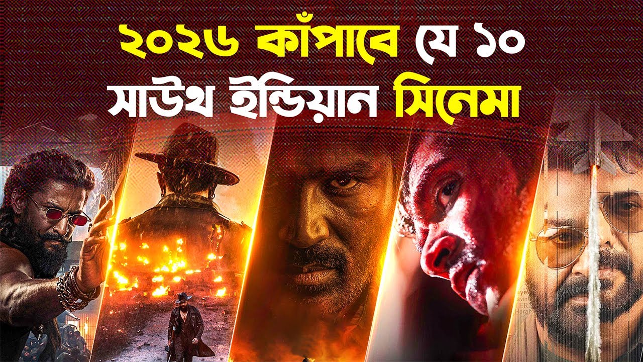 যে ১০ মারদাঙ্গা সাউথ ইন্ডিয়ান সিনেমার অপেক্ষায় সবাই | Top 10 South Movies Of 2026