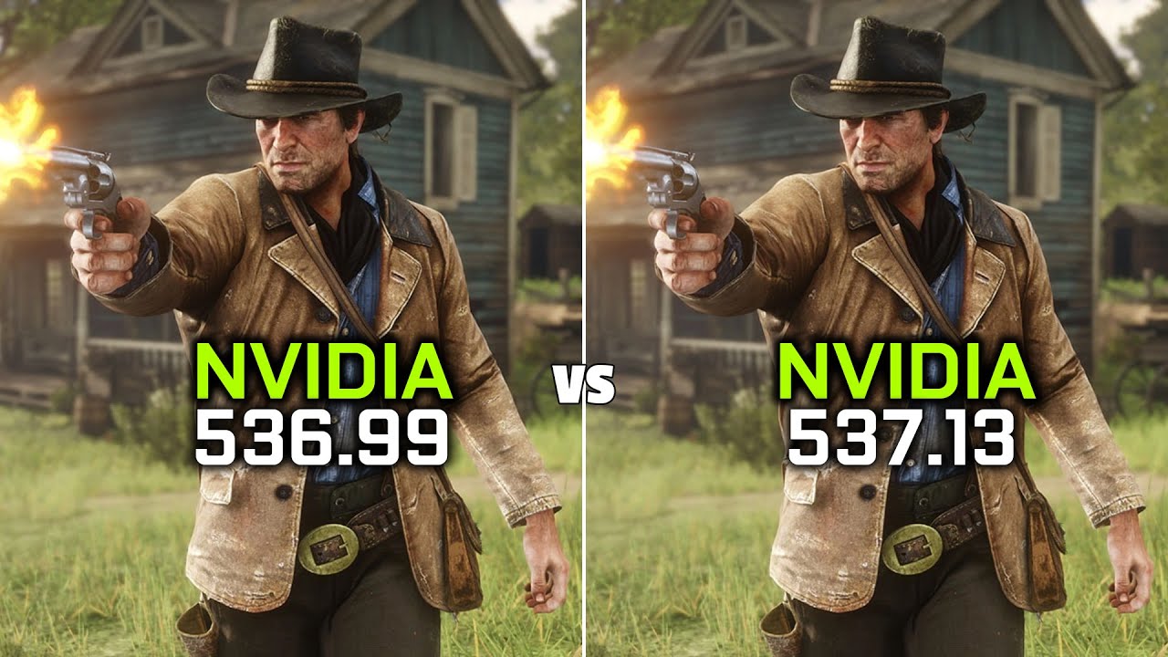Nvidia Drivers (536.99 vs 537.13) Test in 5 Games RTX 3060Ti - Comparison Test