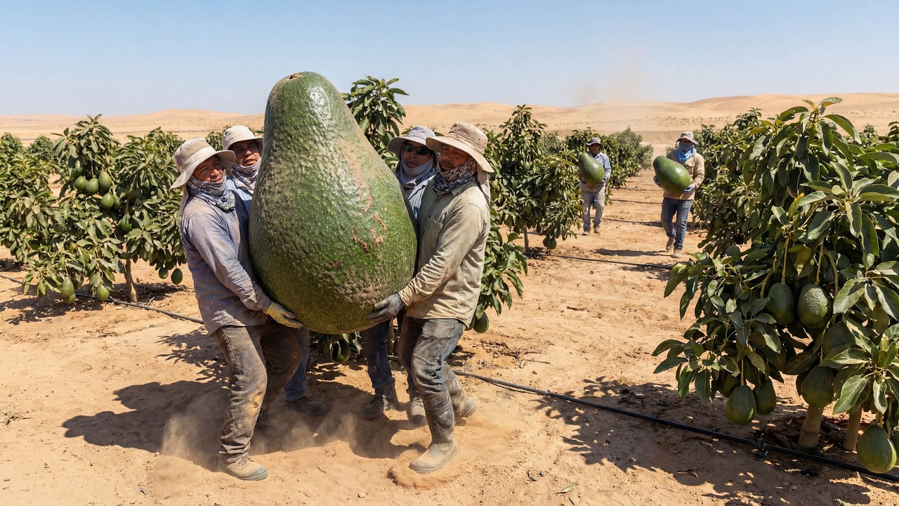 What Would Happen If Avocados Were Grown in the Desert? The Results Shocked Millions