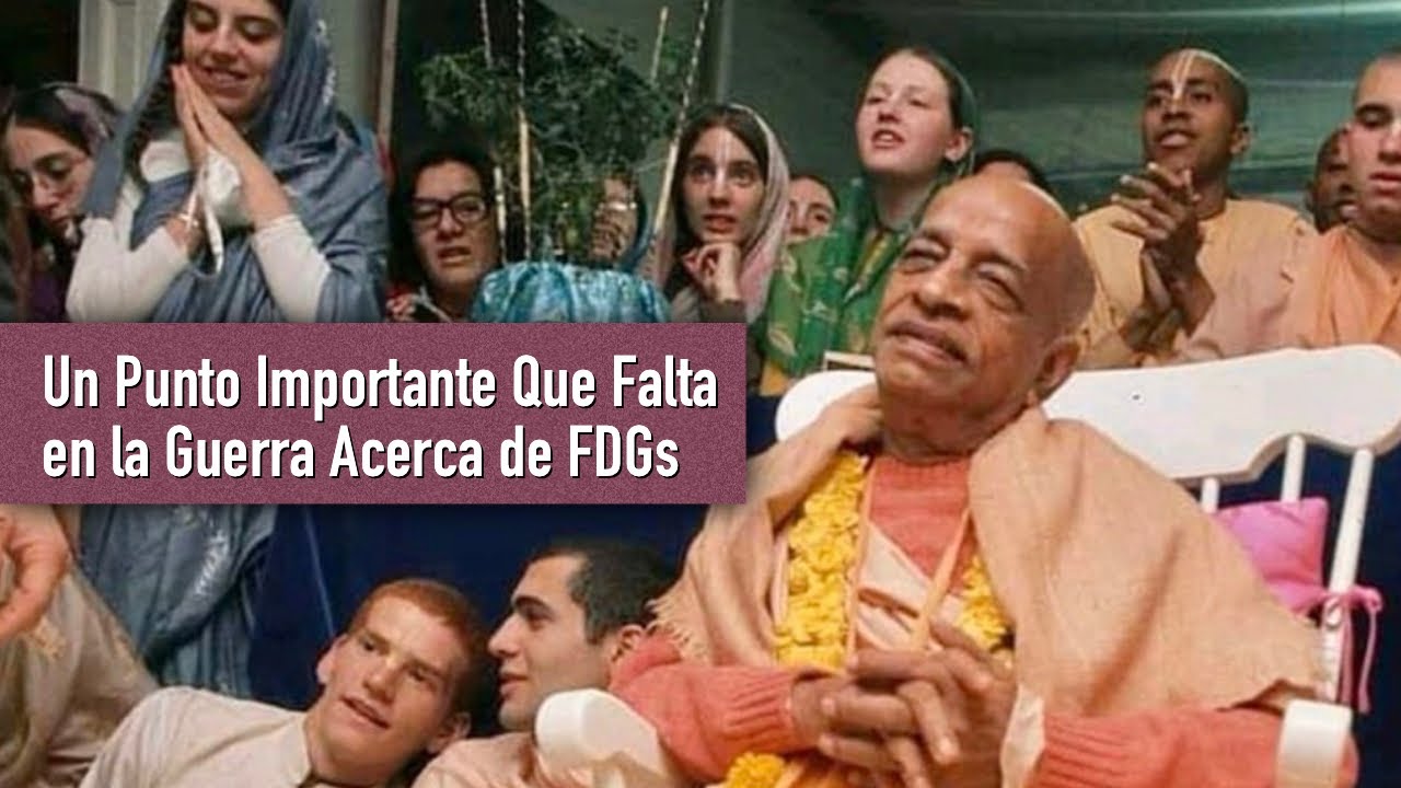 Un Punto Importante Que Falta en la Guerra Acerca de FDGs