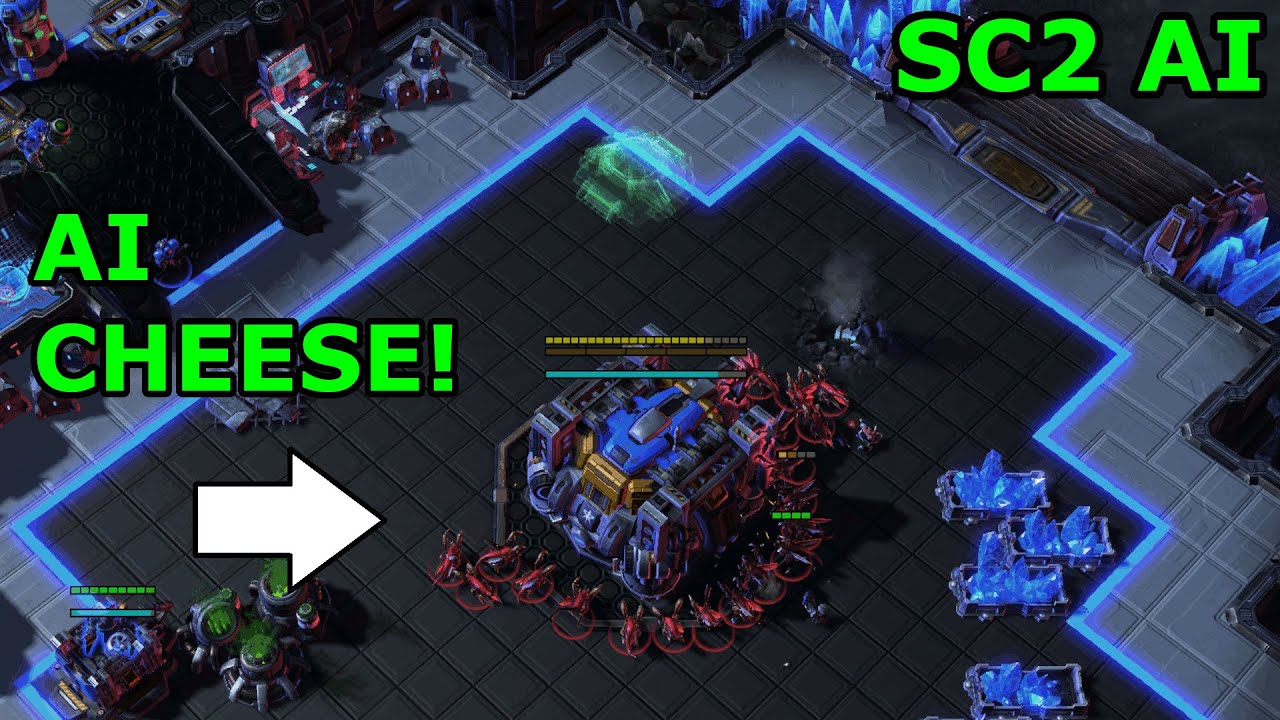 CHEESE AI! - Dysnomia vs WickedBot - Starcraft 2 AI