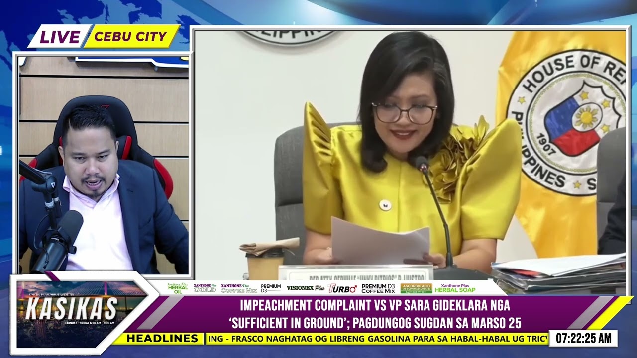 𝐈𝐌𝐏𝐄𝐀𝐂𝐇𝐌𝐄𝐍𝐓 𝐂𝐎𝐌𝐏𝐋𝐀𝐈𝐍𝐓 𝐕𝐒 𝐕𝐏 𝐒𝐀𝐑𝐀 𝐆𝐈𝐃𝐄𝐊𝐋𝐀𝐑𝐀 𝐍𝐆𝐀 ‘𝐒𝐔𝐅𝐅𝐈𝐂𝐈𝐄𝐍𝐓 𝐈𝐍 𝐆𝐑𝐎𝐔𝐍𝐃’; 𝐏𝐀𝐆𝐃𝐔𝐍𝐆𝐎𝐆 𝐒𝐔𝐆𝐃𝐀𝐍 𝐒𝐀 𝐌𝐀𝐑𝐒𝐎 𝟐𝟓