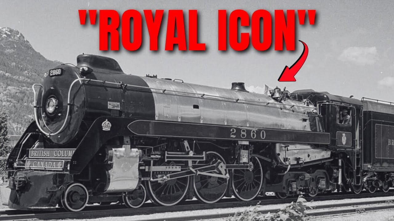 Royal Hudson 2860 From Scrap Line to Icon  25 Years on the Squamish Run