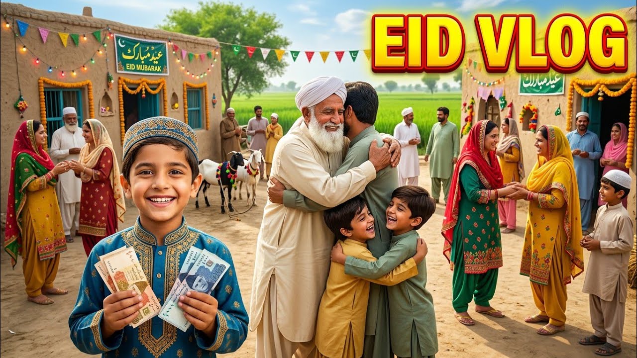 Eid Vlog 🌙✨ | Eid Celebration & Sweet Swayian | Family Time