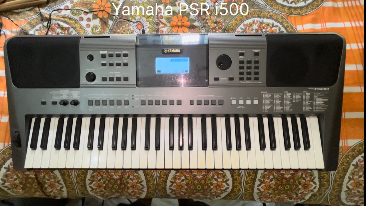 Yamaha PSR I 500 repair. PSR i500 key problem. #open #repair #keyboard