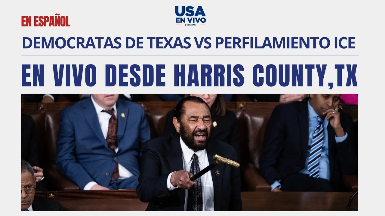 EN VIVO  Rep. Green: Orden Judicial Contra Perfilamiento Racial de ICE | USA EN VIVO 🔴