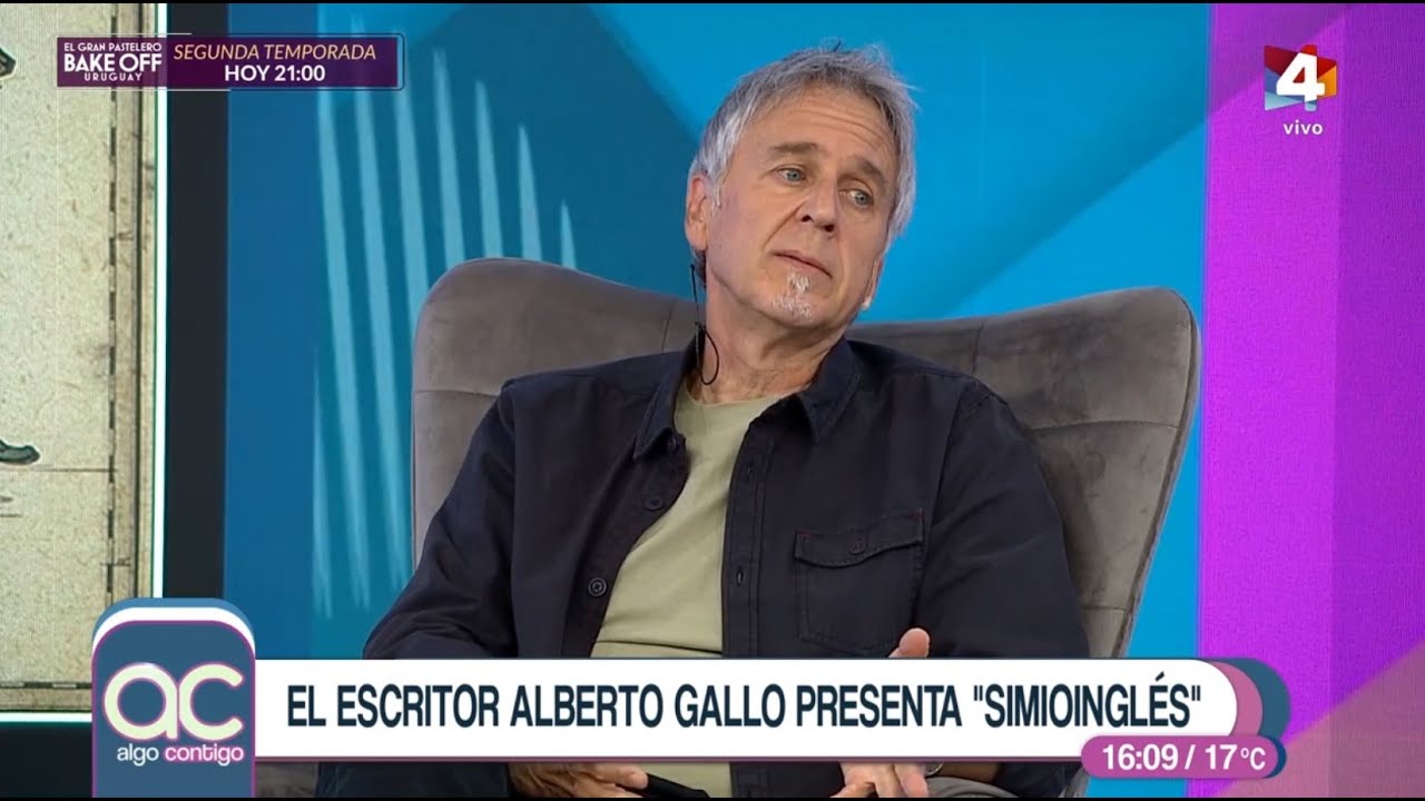 Algo Contigo - El escritor Alberto Gallo y la pol&eacute;mica por el lenguaje inclusivo