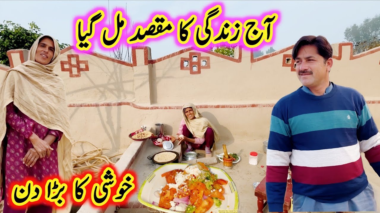 Today I found the purpose of life🥰 / A great day of happiness / Village Life / Safdar Village Living
