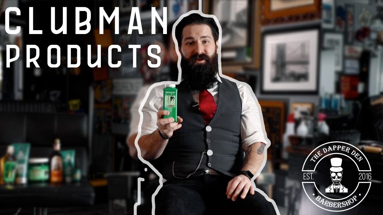 Classic CLUBMAN PINAUD PRODUCTS - Dapper Den Review