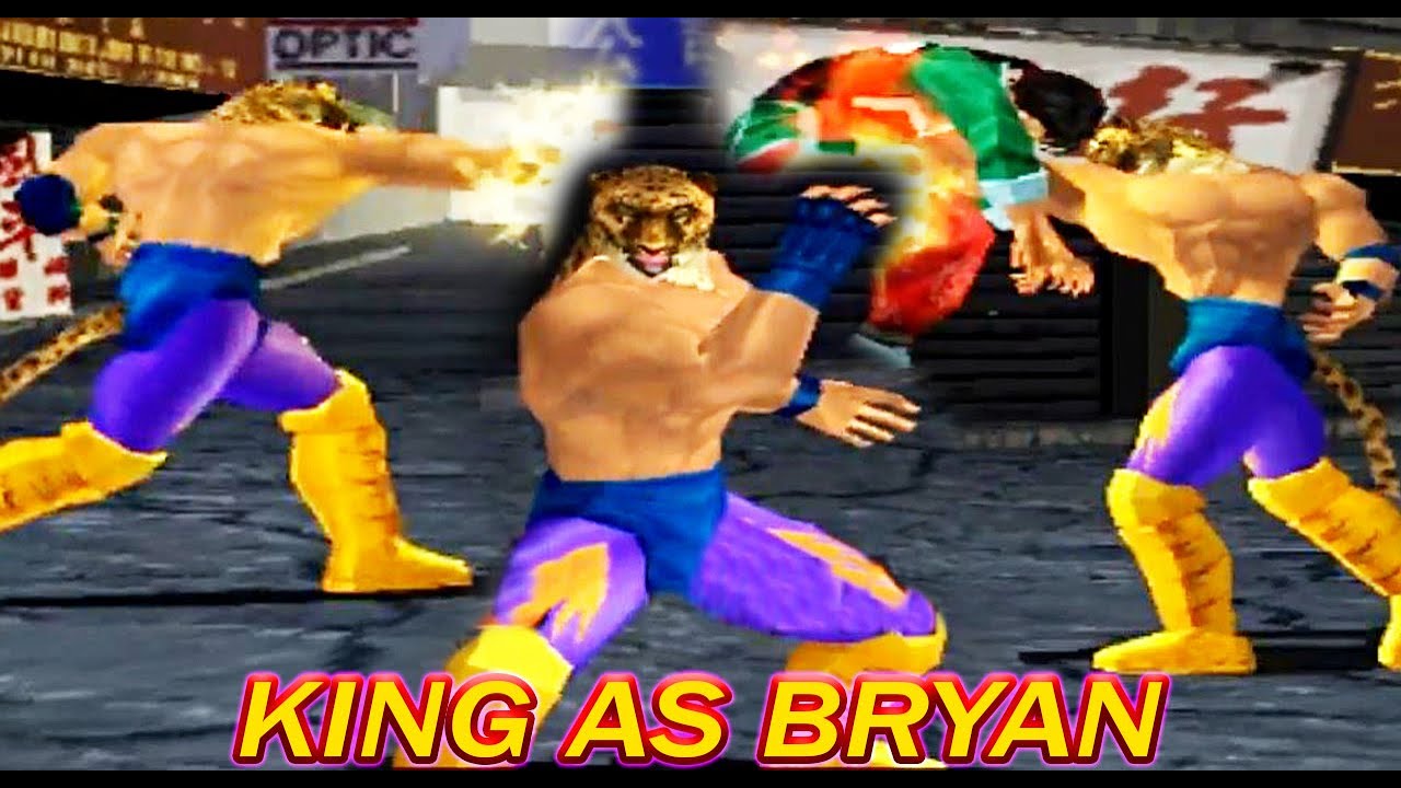 [TAS] King With Bryan's Moves Gameplay - Tekken 3 (Arcade Version)