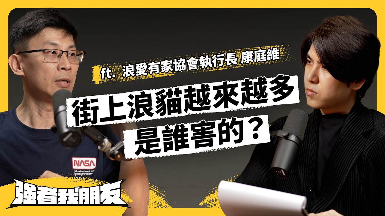 台灣街貓問題沒人管？TNR 政策實施多年，改善遊蕩貓數量成效緩慢，問題到底出在哪？ft. 浪愛有家協會執行長 康庭維《強者我朋友》EP 111｜志祺七七