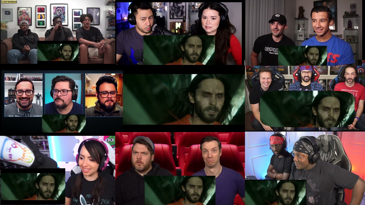 MORBIUS - Official Trailer || ShuriiKen Reaction Mashup