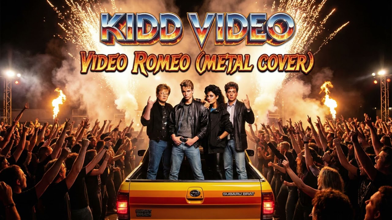 Kidd Video - Video Romeo (Metal Cover) An AI Glam Metal Cover of the song from the old 80s show!