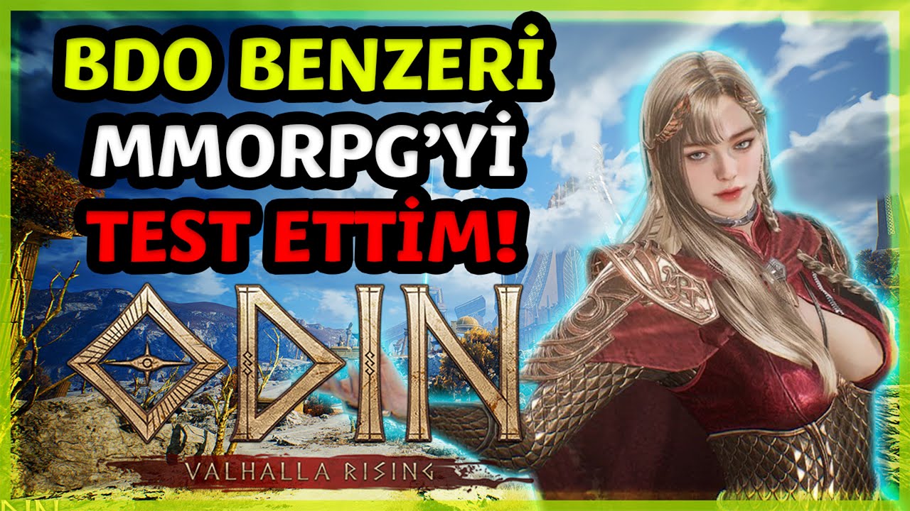 BDO YAPIMCILARINDAN YENİ MMORPG | 29 NİSAN | ODIN VALHALLA RISING TÜRKÇE İLK BAKIŞ