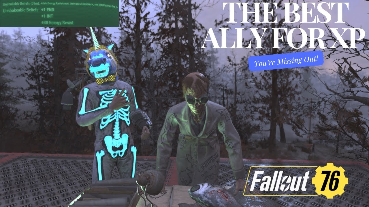 ЛУЧШИЙ союзник для получения опыта в Fallout 76, которого вы НЕ используете &mdash; заберите Дотти, пок...
