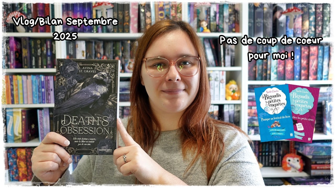 [VLOG] Septembre 2025 | Enquête et romance avec l'ange de la mo*t 💀