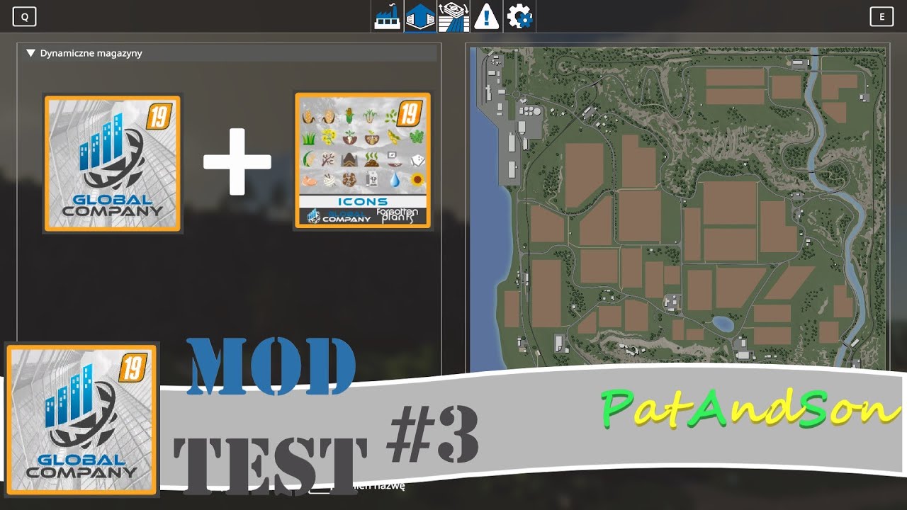Global Company🌍 Co to jest? Podstawa + Ikony. Mod Test #3 FS19🚜