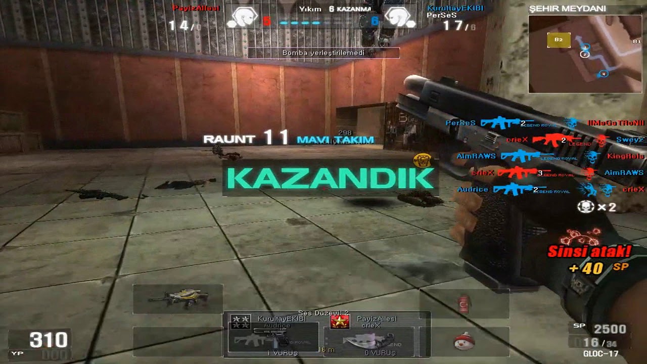 Wolfteam Audrice - PayizAilesi İstek Üzeri 3Map Bir Arada Vuruş Kesitleri