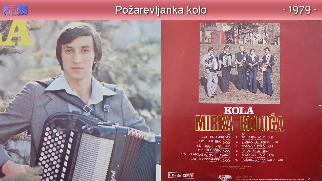 Mirko Kodic - Pozarevljanka kolo - (Audio 1979)