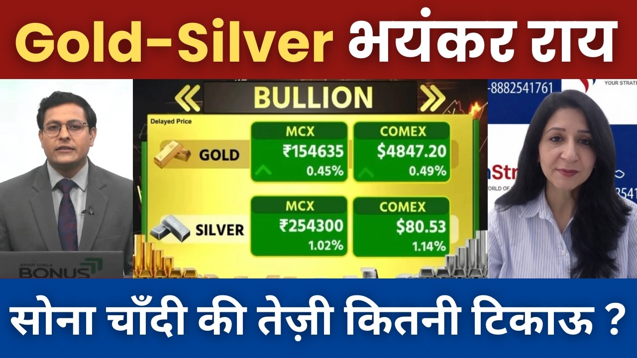 Gold Silver Latest News |  सोने-चांदी में और कितनी तेजी आएगी? Gold Silver Rate Today