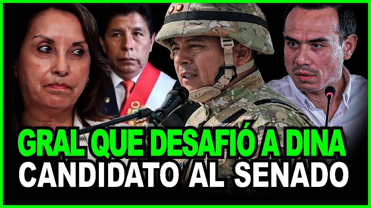 😱ATENCIÓN! HABLA GRAL VICTOR CANALES CANDIDATO AL SENADO / GEN Z ALISTA MARCHA CONTRA JERÍ