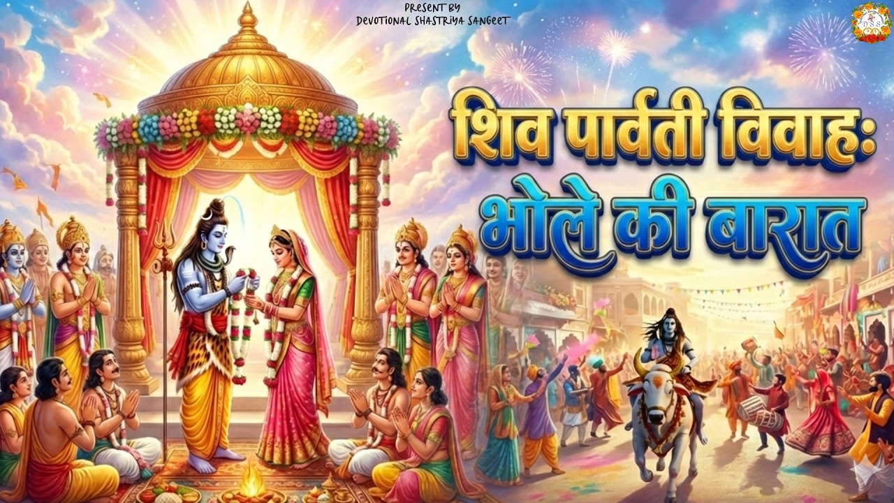  #फोरचुनर सोन्ग की तर्ज पर भोले बाबा (धमाकेदार बारात भजन) #mahashivratri #shivvivah #shivparvati 
