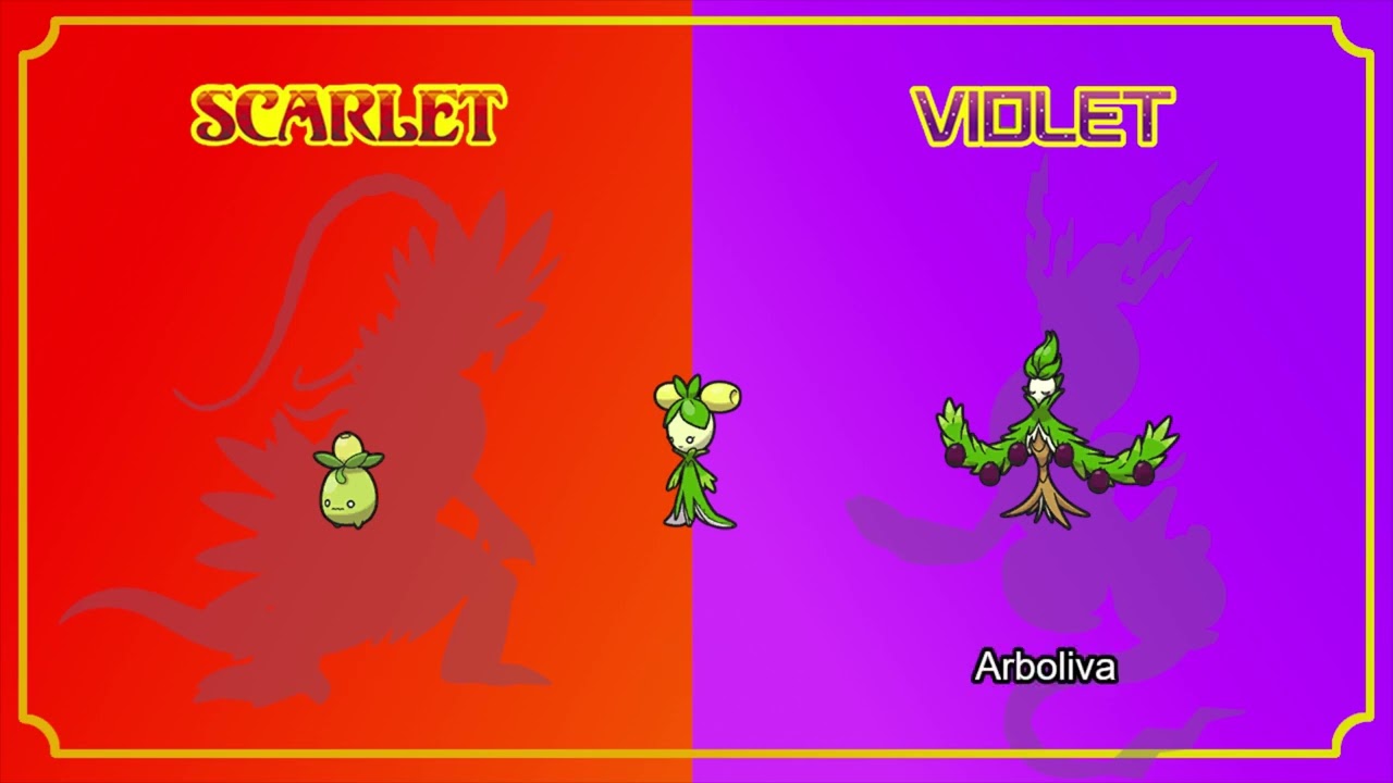 Pok&eacute;mon Cries: Smoliv, Dolliv, Arboliva - Pok&eacute;mon Scarlet Violet