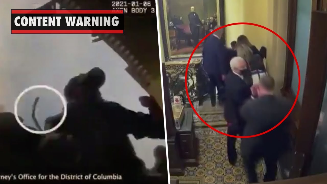 Capitol Riots: Previously unseen footage shows rioters storm US Capitol