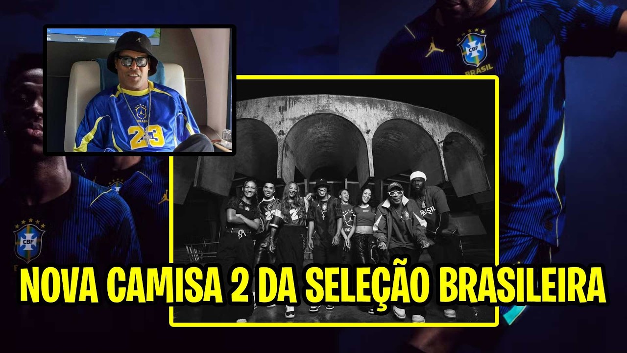 🚨Parceria histórica! Nike e marca de Michael Jordan lançam uniforme do Brasil