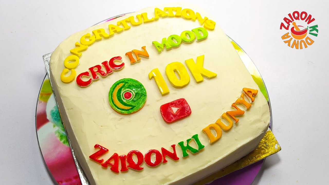 Congratulations CricInMood On 10K Subscribers By Zaiqon Ki Dunya