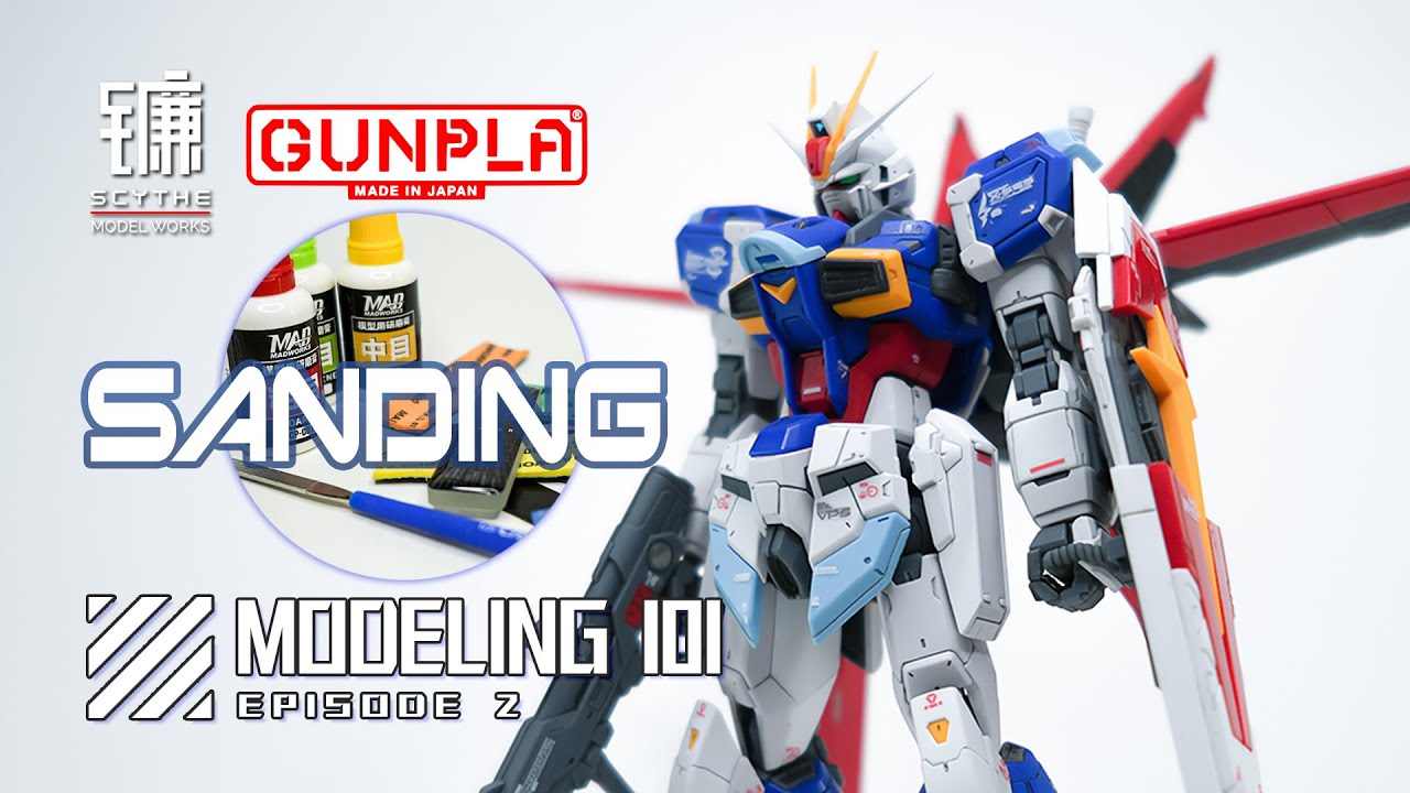 How to Straight Build Properly - Sanding & Surface Treatment | Modeling 101 Episode 2