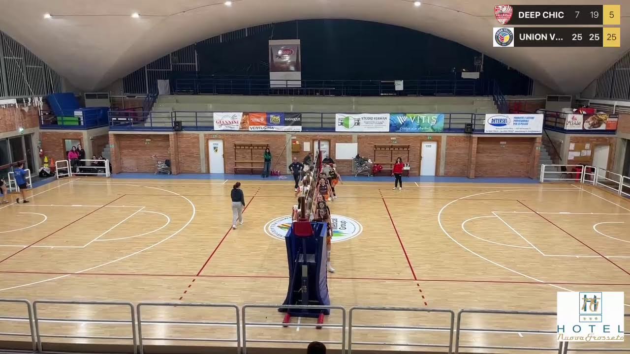 Live alimentato dall'app Swish Live
DEEP CHIC VS UNION VOLLEY