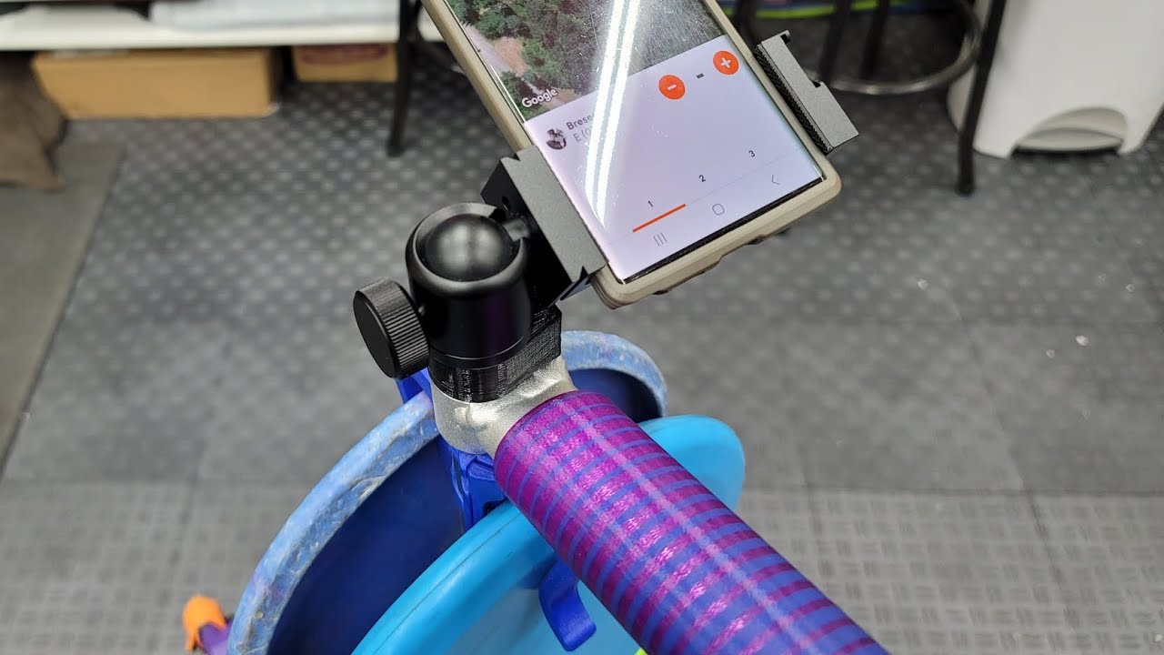 Cart Stud and Phone Mount Installation