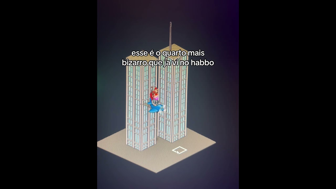 o quarto mais bizarro do habbo hotel #habbo #habbohotel