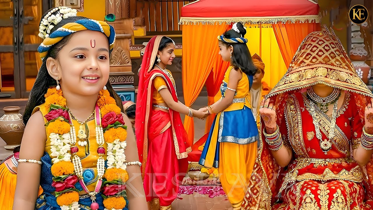बाल कान्हा ने राधा से क्यों किया बाल विवाह जानिए लीला रहस्य || YMKN  || Shree Krishan leela