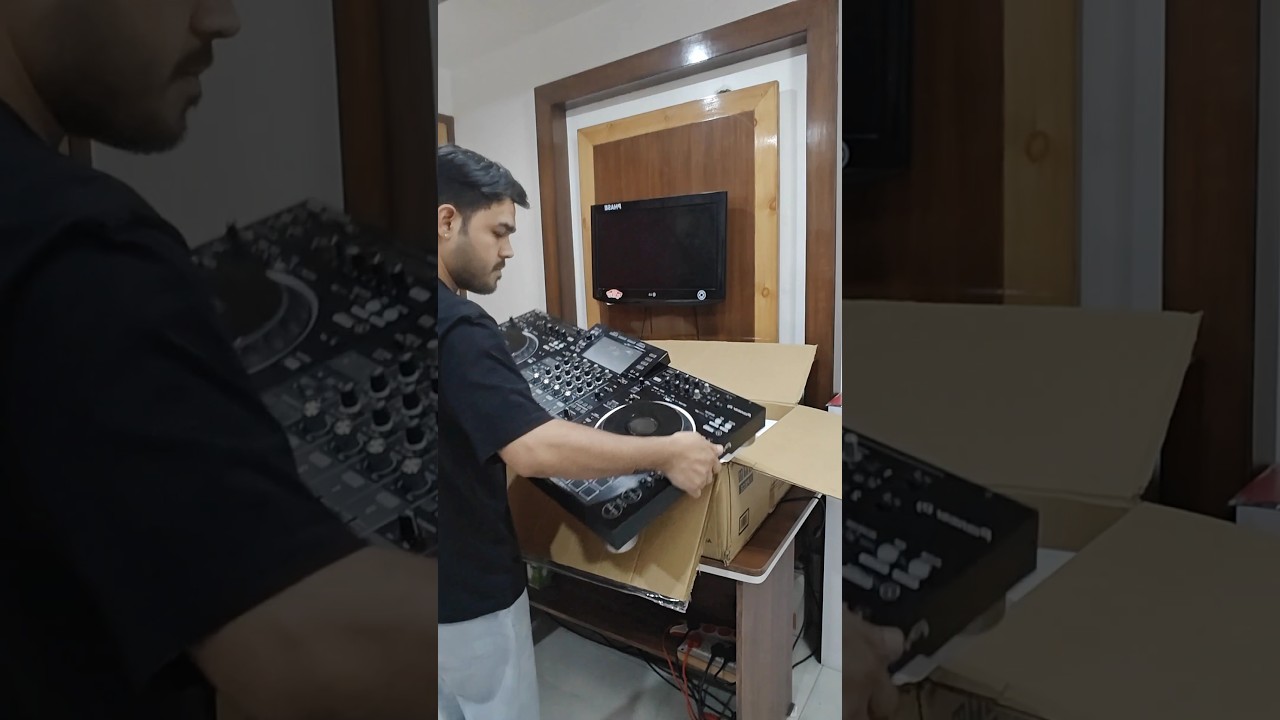 XDJ XZ UNBOXING VIDEO # djlush #unboxing #xdjxz #pioneerdjindia #pioneerdj #djconsole
