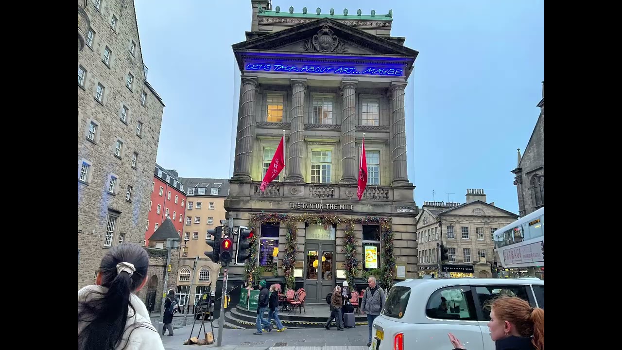 Day out in Edinburgh with big Bart 