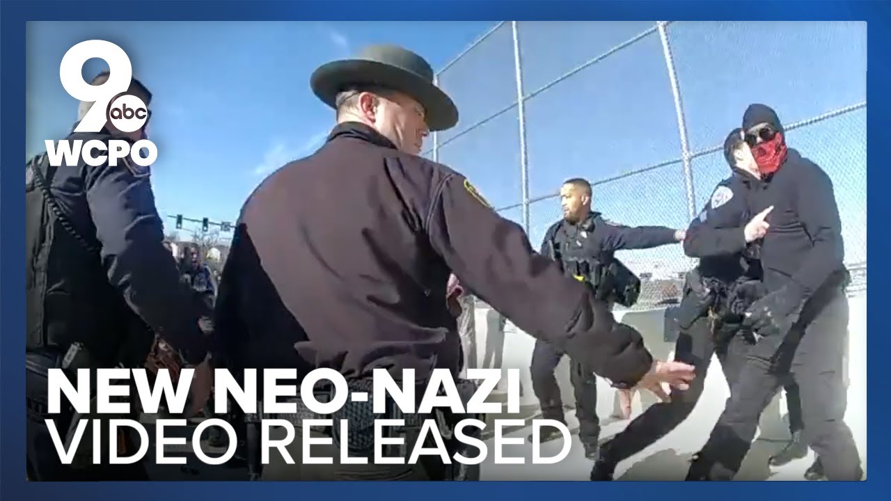 Hamilton County Sheriff's Office shares new video of neo-Nazi rally near Cincinnati