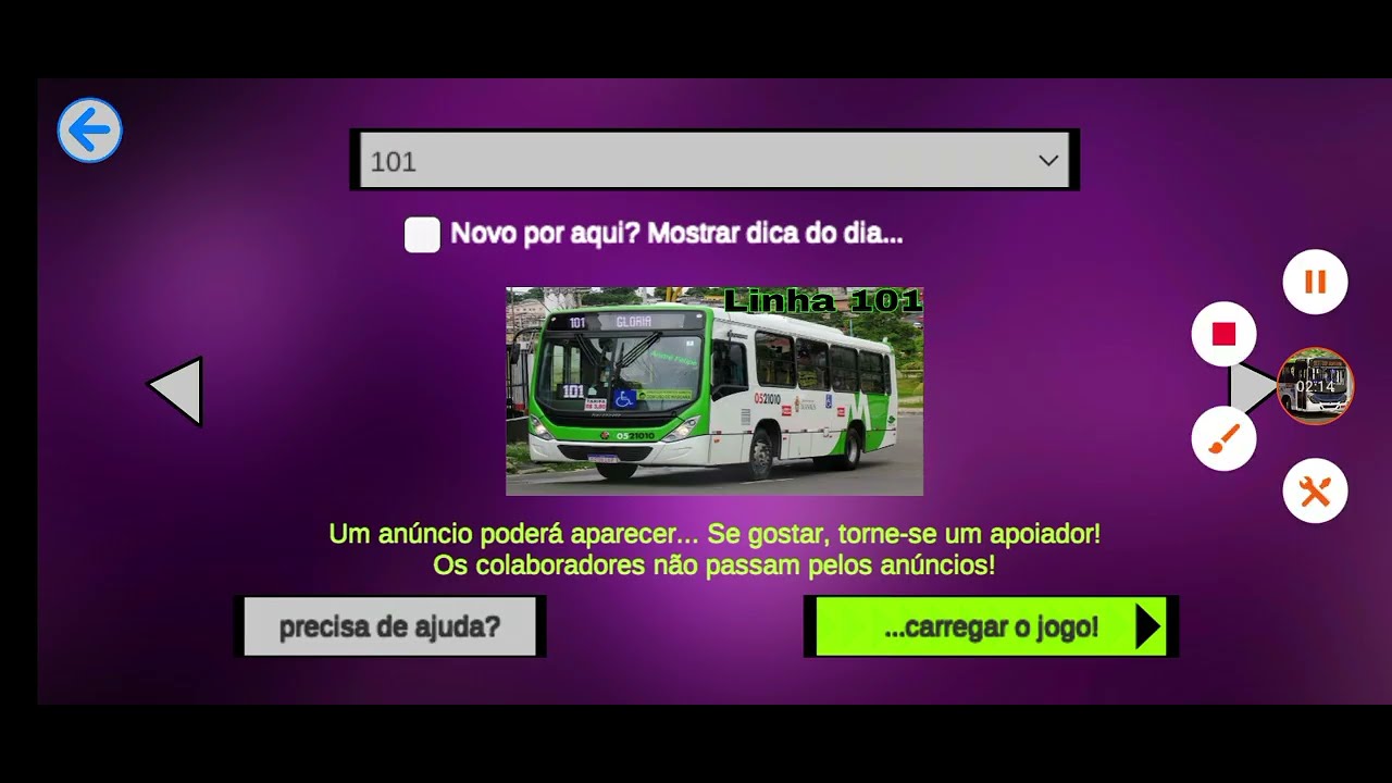 Eu testando os novos mods que eu abaixei no pronto bus simulator mas no pbsc2 