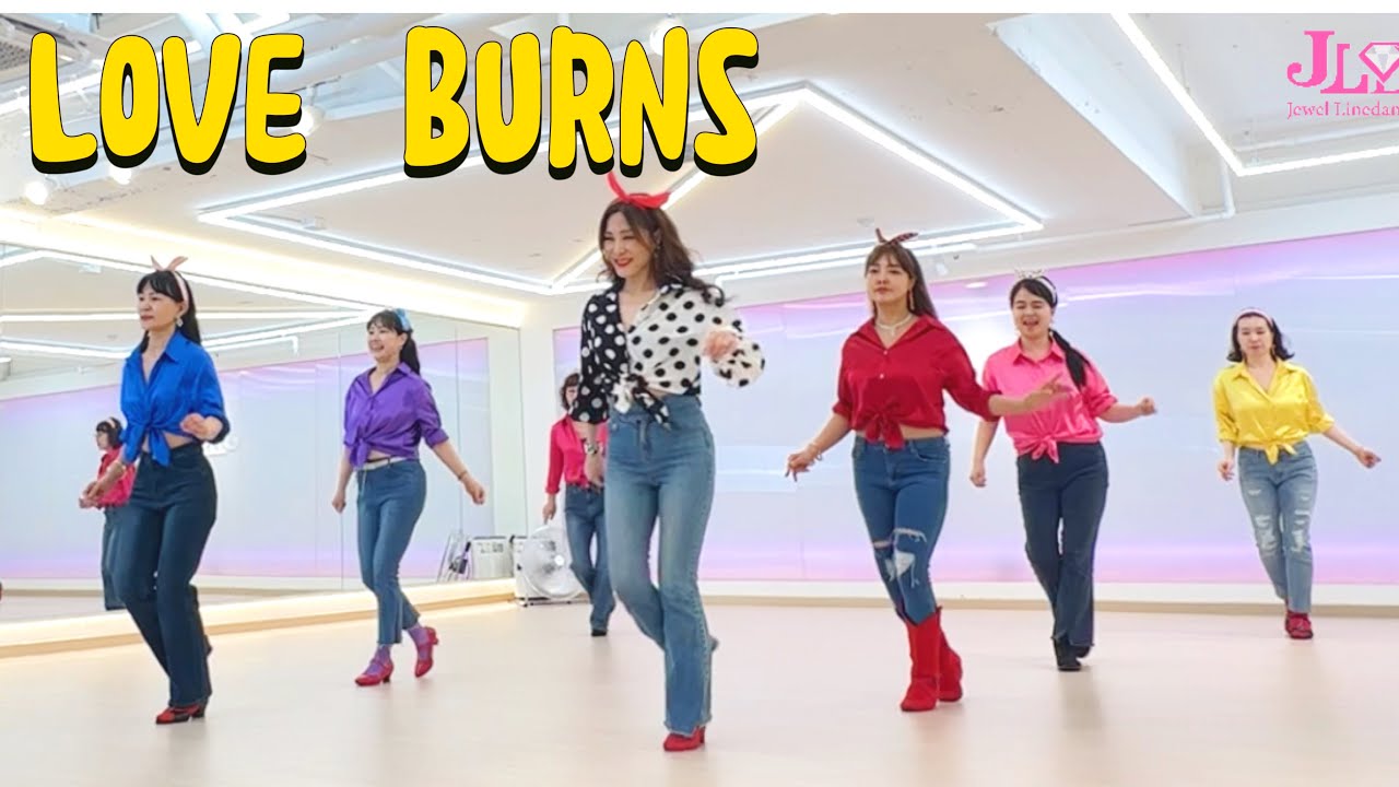 Love Burns Linedance/ Intermediate/ 러브번스 라인댄스/ JLDK 금요동호회
