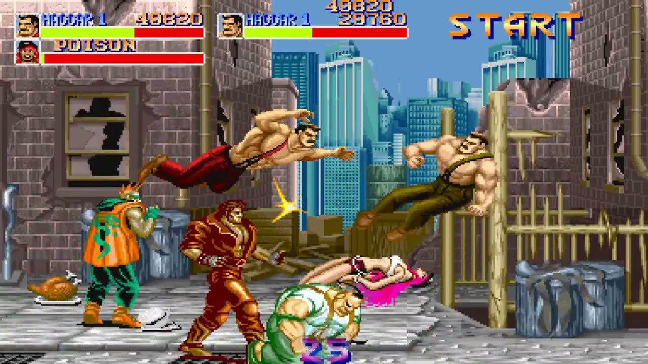 Final Fight MAD GEAR CITY Fullplaythrough