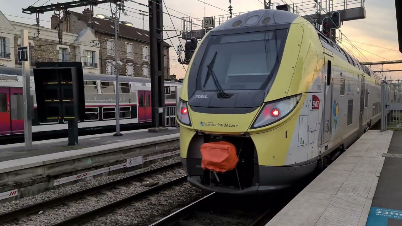 [RER C] Compilation de trains en gare de Juvisy