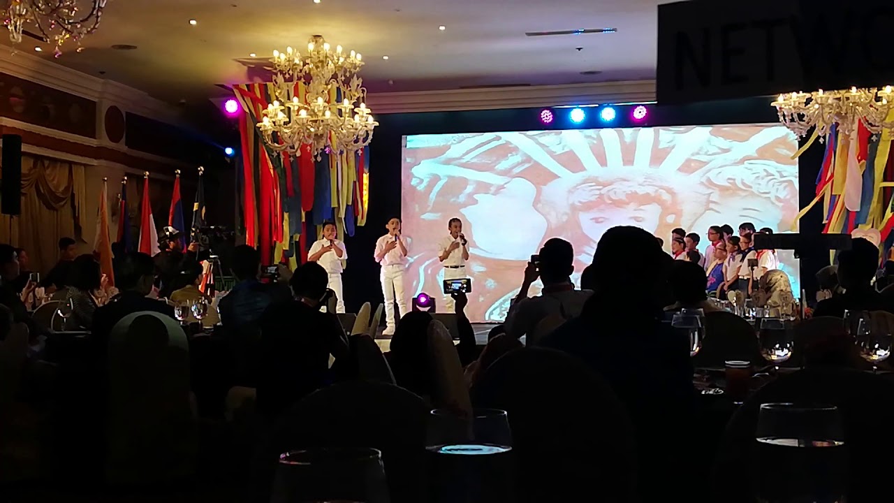 TNT Boys performing Greatest Love of All - 2nd Southeast Asia Video Festival for Children