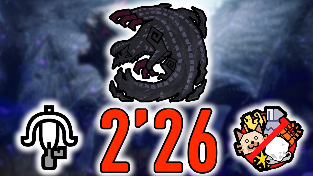 MHWilds: Gore Magala [Optional Quest] Slay 2'26 Light Bowgun Solo TA | ゴア・マガラ ライトボウガン ソロ なしなし